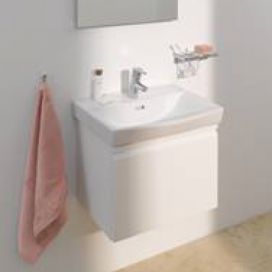 Koupelnová skříňka pod umyvadlo Laufen Pro Nordic 55x37,2x37,2 cm bílá lesk 8303.7.095.464.1