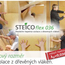 Nový rozměr izolace z dřevních vláken - STEICO Flex 036