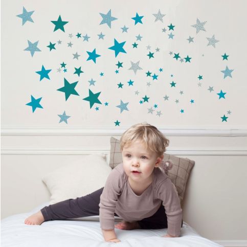 Modré nástěnné samolepky Art For Kids Constellation - Bonami.cz