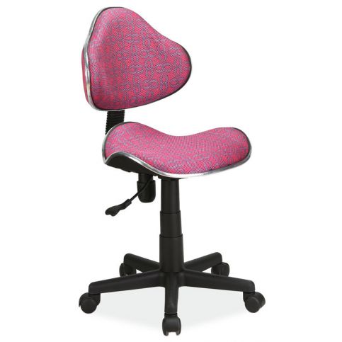 Dětská kancelářská židle s růžovým vzorem KN045 - Favi.cz