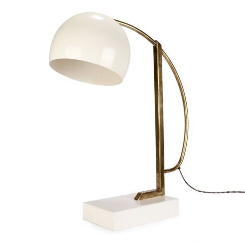 Bílá stolní lampa HF Living Antique - Bonami.cz