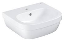 Umývátko Grohe Euro Ceramic 45x40 cm alpská bílá otvor pro baterii uprostřed 39324000 - Siko - koupelny - kuchyně