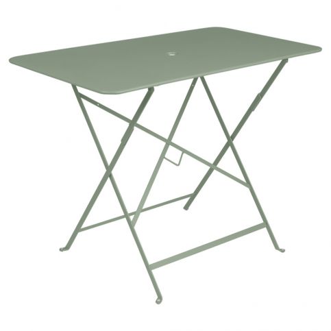Šedozelený zahradní stolek Fermob Bistro, 97 x 57 cm - Bonami.cz