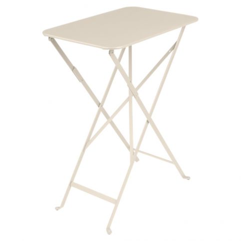 Světle béžový zahradní stolek Fermob Bistro, 37 x 57 cm - Bonami.cz