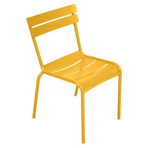 Žlutá zahradní židle Fermob Luxembourg - Bonami.cz