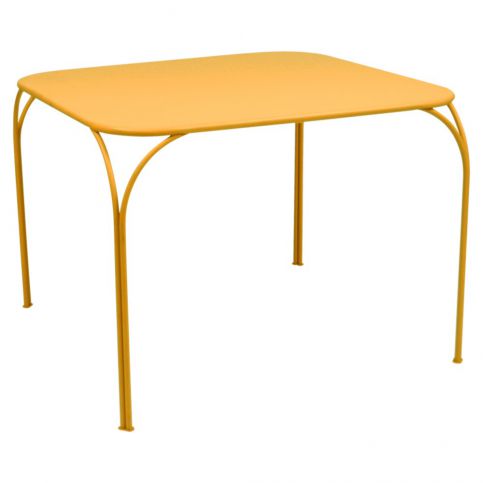 Žlutý zahradní stolek Fermob Kintbury - Bonami.cz