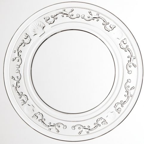 Skleněný talíř La Rochére Versailles, ⌀ 25 cm - Bonami.cz