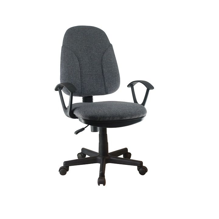 Kancelářská židle, šedá látka, DEVRI 0000191473 Tempo Kondela - DEKORHOME.CZ