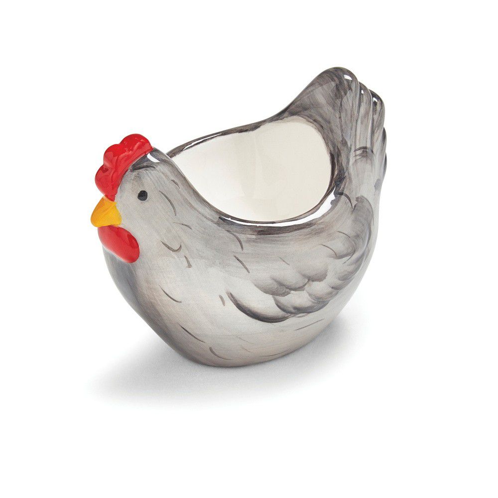 Stojánek na vajíčko ve tvaru slepice z glazované keramiky Cooksmart ® Farmers Kitchen - Bonami.cz