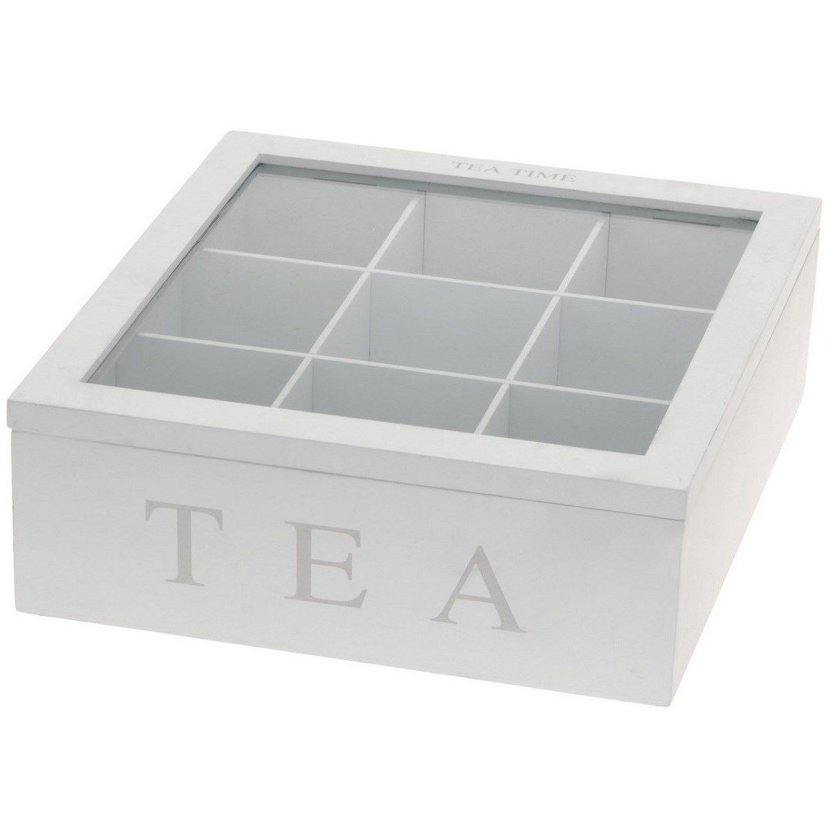Box na čaj Tea, bílá - 4home.cz