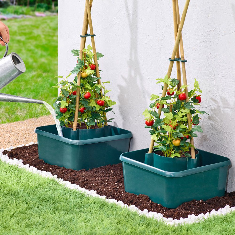 Die moderne Hausfrau Pomocník pro pěstování rajčat - Velký Košík
