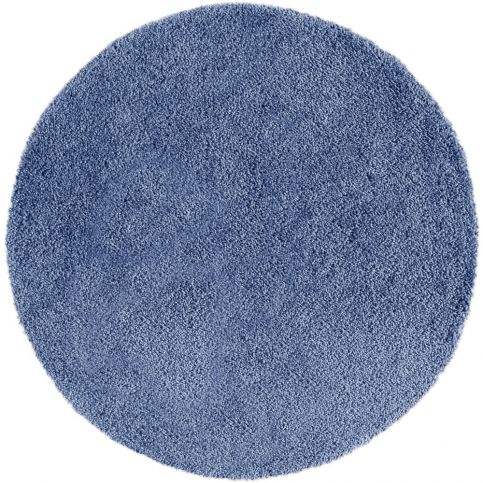 Modrý koberec Universal Norge, ⌀ 133 cm - Bonami.cz