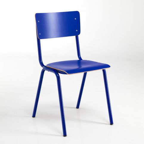 Sada 2 modrých jídelních židlí Tomasucci School - Bonami.cz