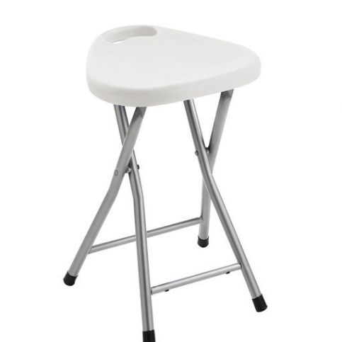 AQUALINE Koupelnová stolička 30x46,5x29,3 cm, bílá ( CO75 ) - Favi.cz