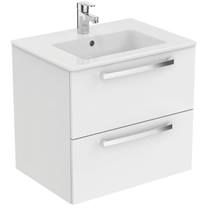 Koupelnová skříňka pod umyvadlo Ideal Standard Tempo 60x44x55 cm bílá lesk E3240WG - Siko - koupelny - kuchyně