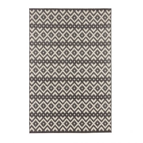 Černo-krémový koberec Zala Living Harmony, 77 x 150 cm - Bonami.cz