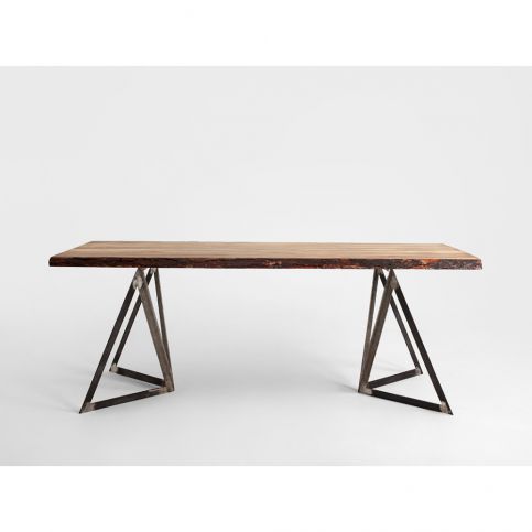 Jídelní stůl s deskou z borovicového dřeva Custom Form Sherwood, 200 x 100 cm - Bonami.cz