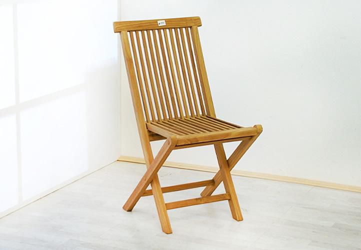 Divero 2255 Skládací židle z týkového dřeva, 2 kusy - Kokiskashop.cz