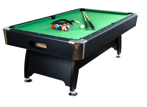 GamesPlanet® 7310 Kulečníkový stůl pool billiard kulečník s vybavením, 8 ft - Kokiskashop.cz