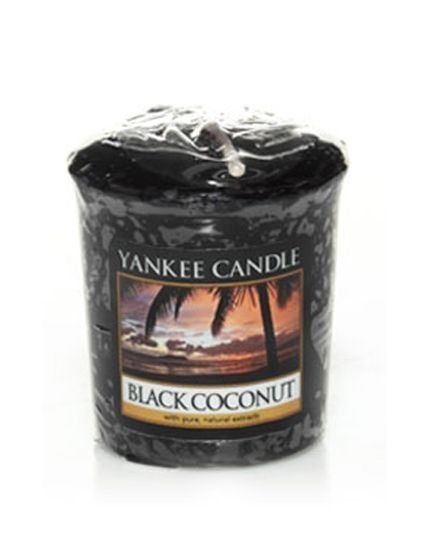 Vonná votivní svíčka Yankee Candle Black Coconut 49g/15hod - Favi.cz
