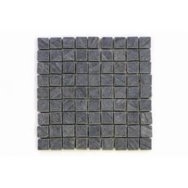 Divero Garth Mozaika z andezitu - černá 1 m2 - 30x30x0,4 cm