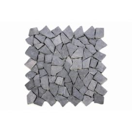 Divero Garth Mramorová mozaika šedá 1 m2 - 30x30cm