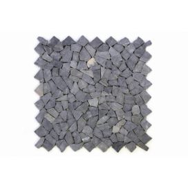 Divero Garth Mramorová mozaika šedá obklady 1 m² - 55,5 x 55,5 cm