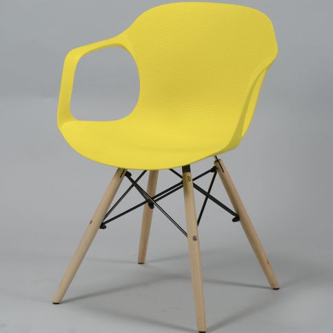 Jídelní židle žlutá Spider frame open - Nábytek aldo - NE