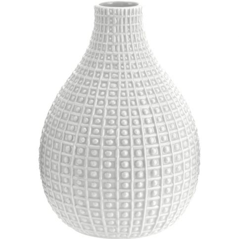 Keramická váza Pompei bílá, 28 cm - 4home.cz
