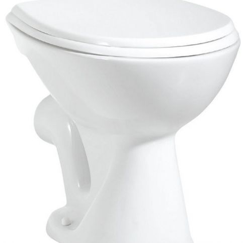 AQUALINE WC mísa samostatně stojící 36x47cm, zadní odpad, bílá ( TP330 ) - Favi.cz