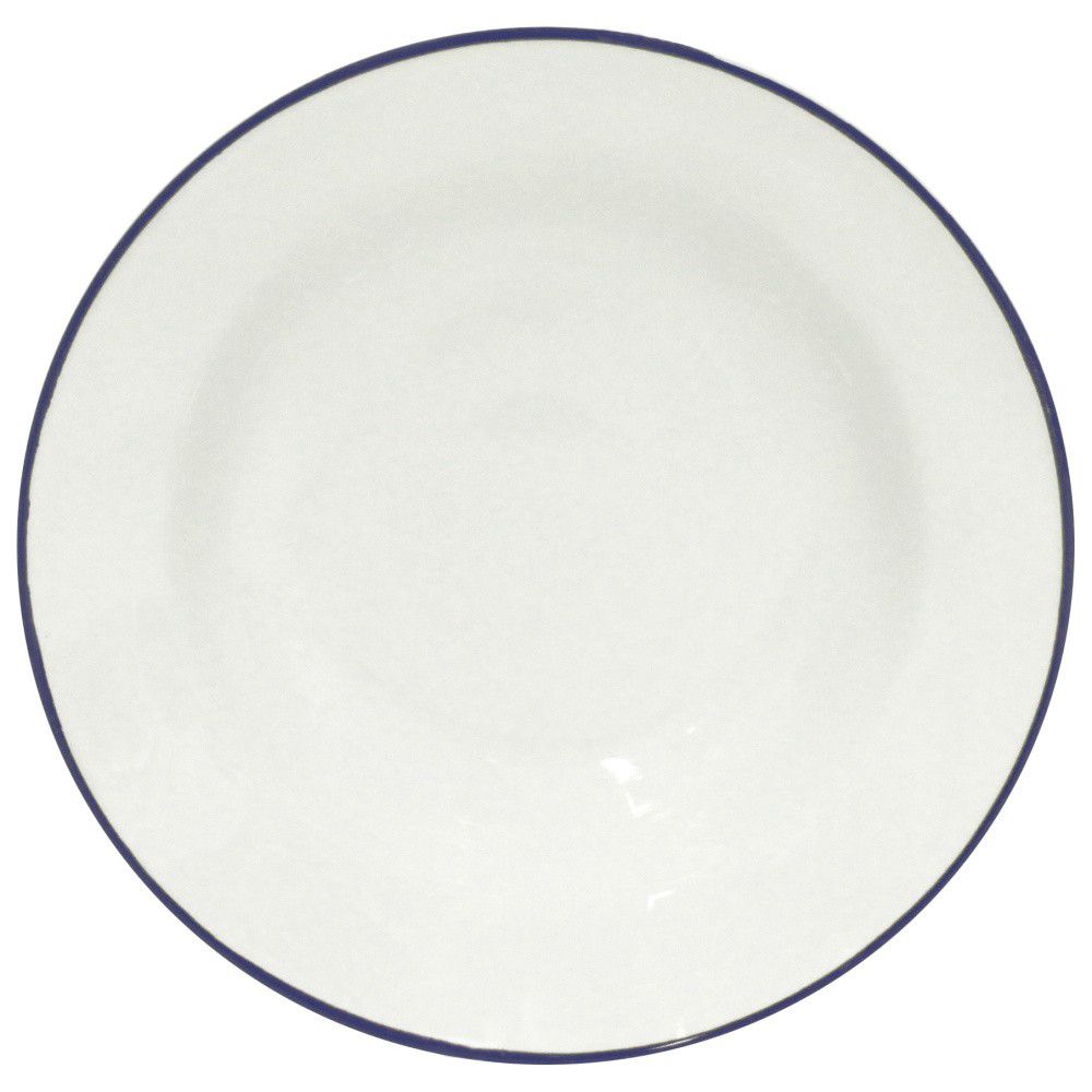 Bílý kameninový polévkový talíř Costa Nova Beja, ⌀ 21 cm - Bonami.cz