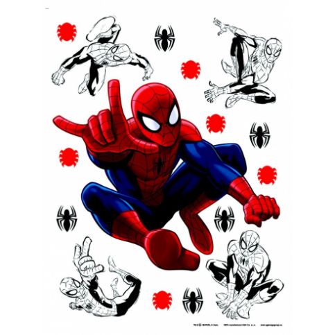 Spiderman I.- samolepka na zeď 65x85 cm - GLIX DECO s.r.o.
