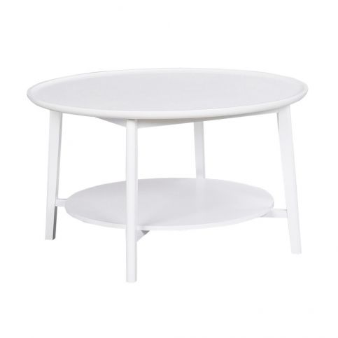 Bílý konferenční stolek Folke Pixie, ⌀ 90 cm - Bonami.cz