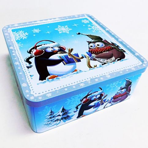 Vánoční box 20x20x8cm - Home-point.cz