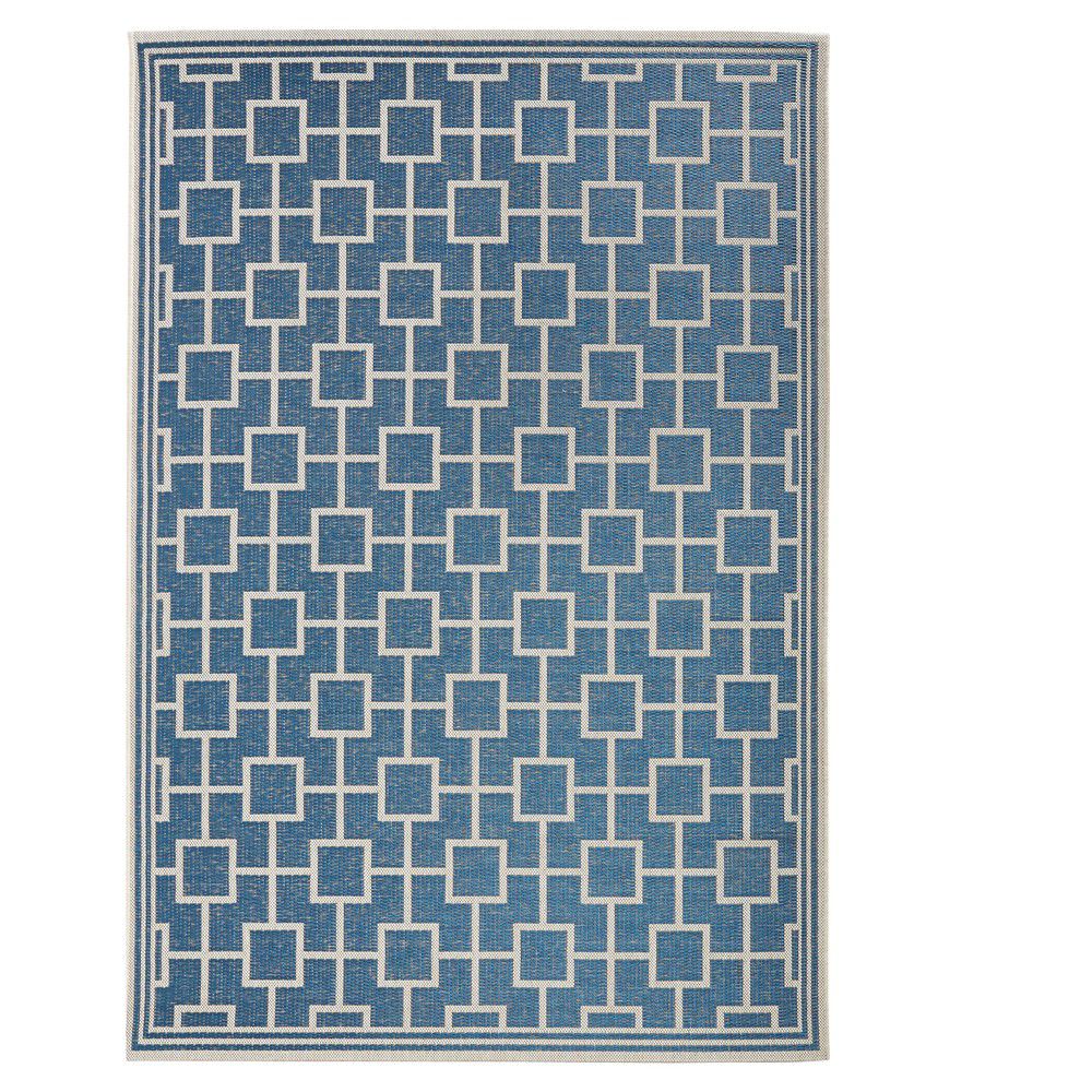 Modrý koberec vhodný i na ven Bougari Botany, 160 x 230 cm - Bonami.cz