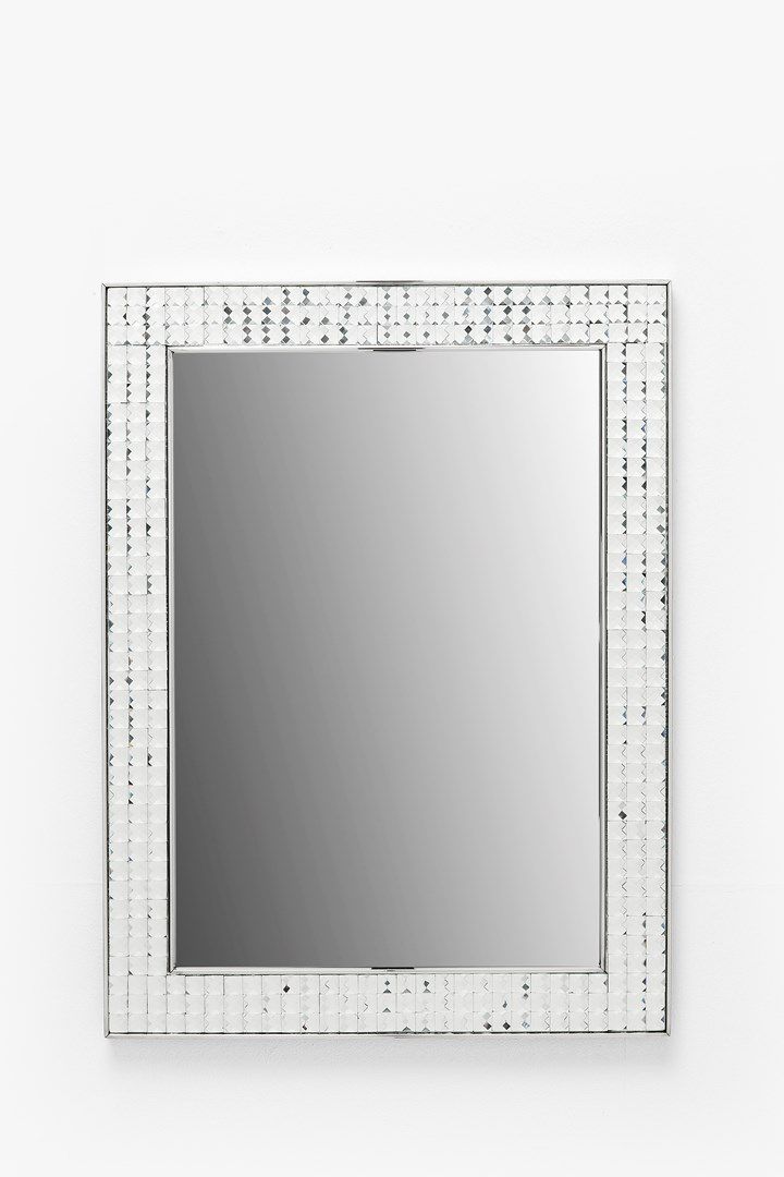 Nástěnné zrcadlo Kare Design Crystals Chrome, 80 x 60 cm - Bonami.cz