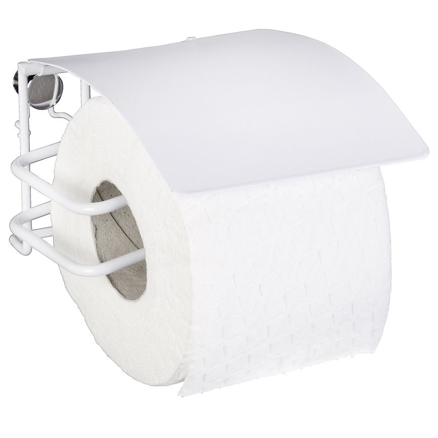 Držák na toaletní papír, bílý, CLASSIC PLUS, WENKO - EMAKO.CZ s.r.o.