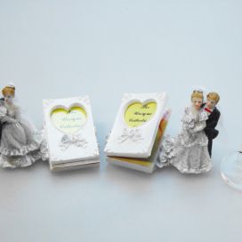 Soška svatební 7cm různé motivy