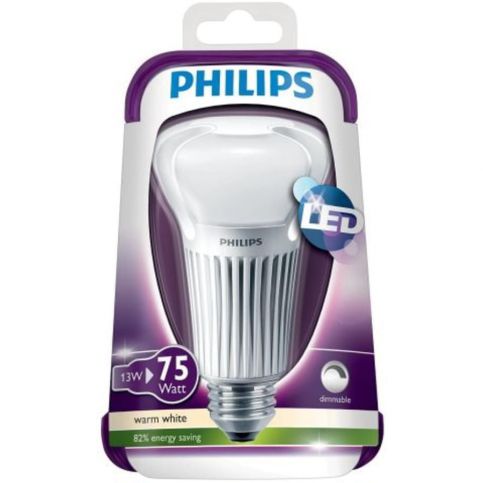 PHILIPS žárovka LED E27 13W = 75W stmívatelná - NejLampy.cz
