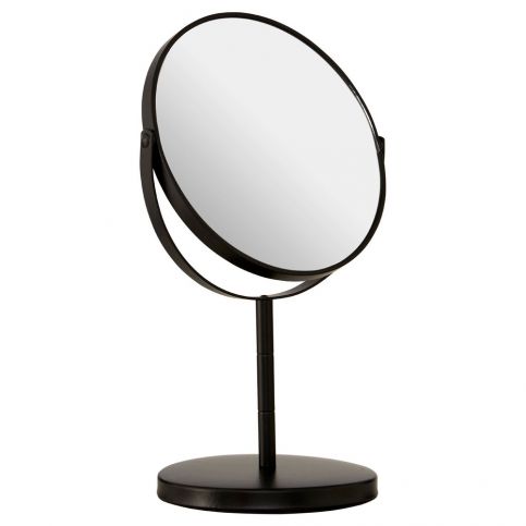 Černé oboustranné zrcadlo Premier Housewares, 18 x 29 cm - Bonami.cz