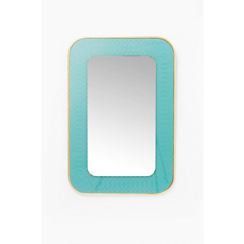 Zrcadlo Revival Light Blue 90×60 cm - KARE