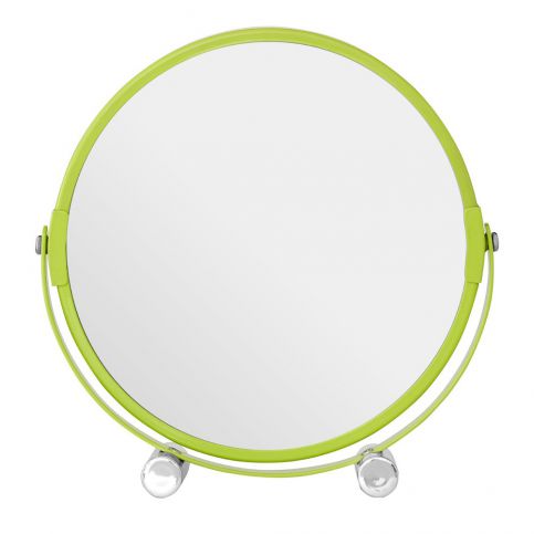 Limetkově zelené oboustranné kosmetické zrcadlo Premier Housewares Magnifying, 18 x 19 cm - Bonami.cz
