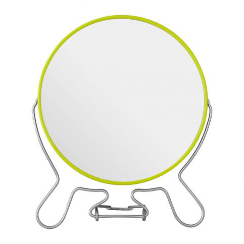 Limetkově zelené oboustranné kosmetické zrcadlo Premier Housewares, 18 x 22 cm - Bonami.cz