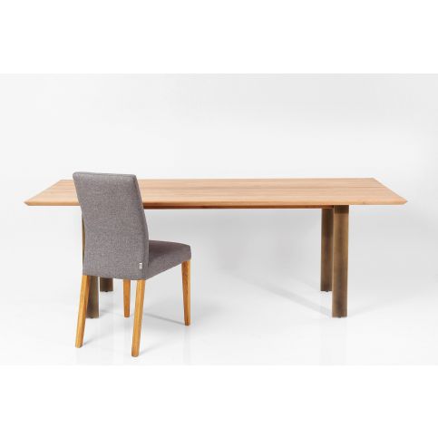 Jídelní stůl s deskou z dubového dřeva Kare Design Tuscany, 220 x 100 cm - Bonami.cz