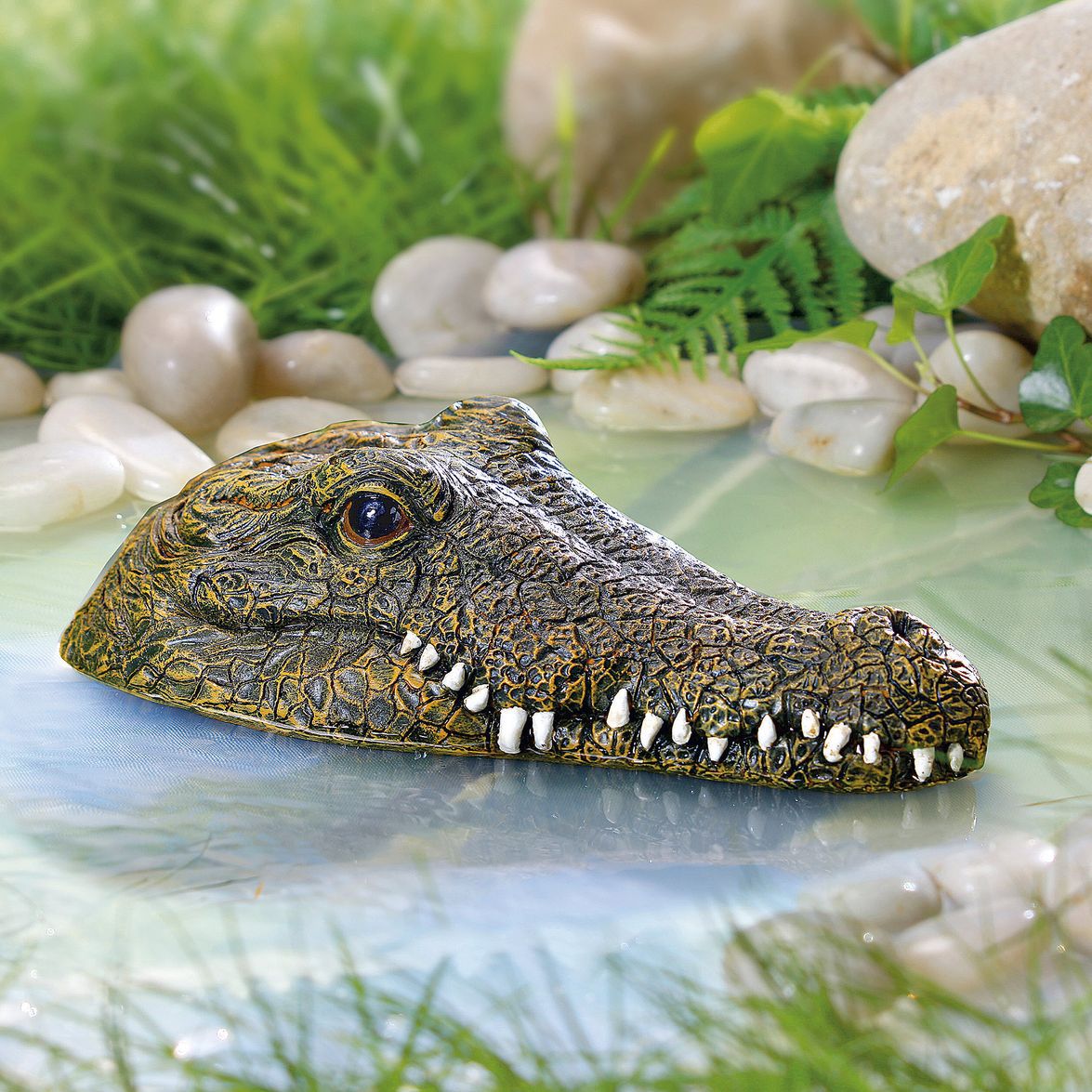 Dekorace krokodýl - Velký Košík