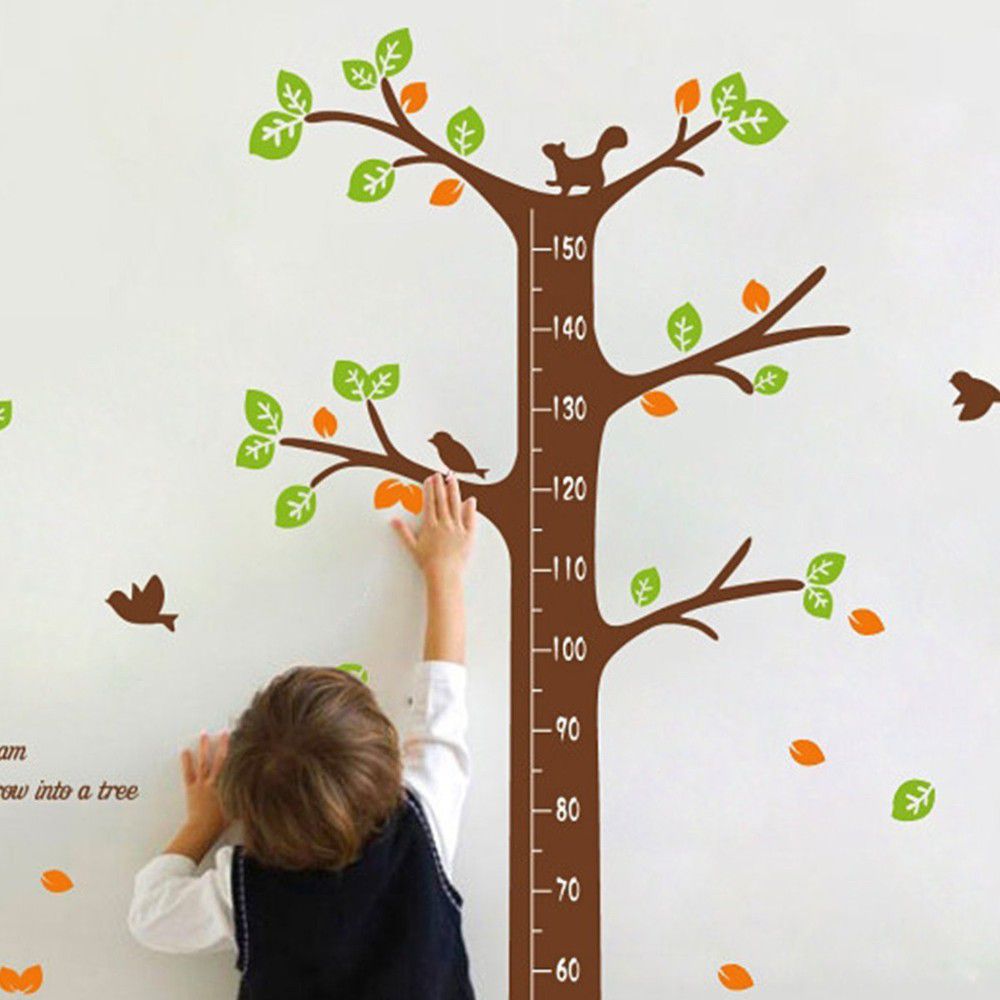 Dětská samolepka – metr na dveře nebo zeď 60x190 cm Dreaming Tree – Ambiance - Bonami.cz