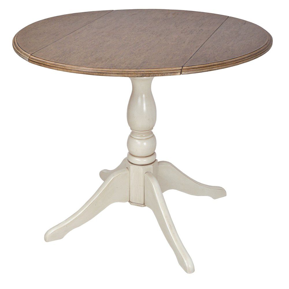 Jídelní stůl ze dřeva kaučukovníku Livin Hill Limena, Ø 92 cm - Bonami.cz