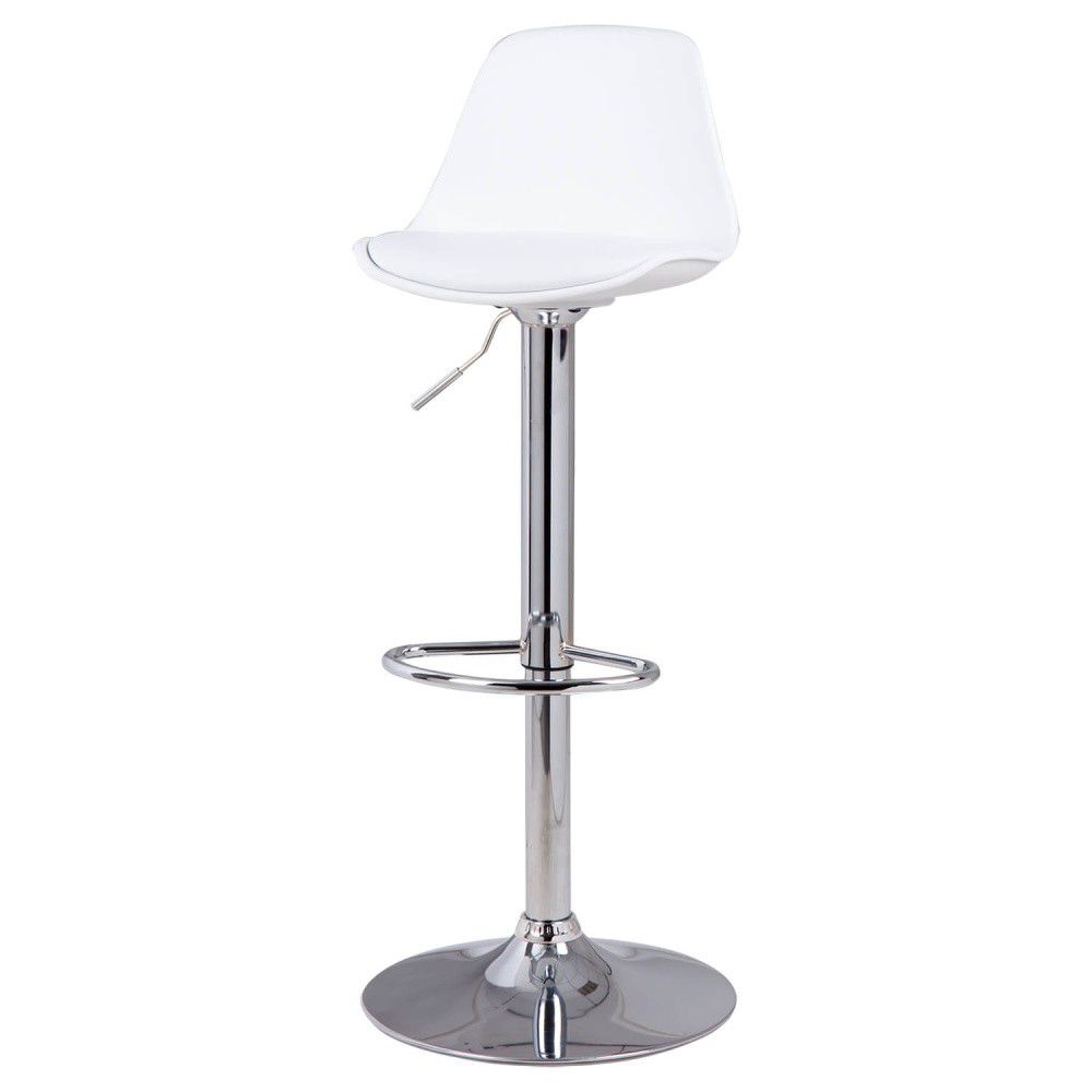 Bílá barová židle sømcasa Nelly, výška 104 cm - Bonami.cz