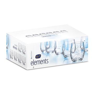 Crystalex na vodu/whisky 300ml 6ks ELEMENTS - alza.cz