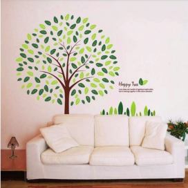 Nástěnná samolepka Ambiance Happy Tree Wall